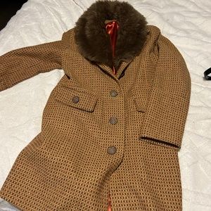 faux fur winter coat